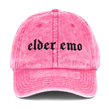 Elder Emo Vintage Acid Wash Dad Cap - Goth Cloth Co.7016289_16749