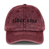 Elder Emo Vintage Acid Wash Dad Cap - Goth Cloth Co.7016289_9793
