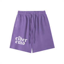 Elder Emo Vintage Wash Cotton Shorts - Goth Cloth Co.260108PODPW0490006