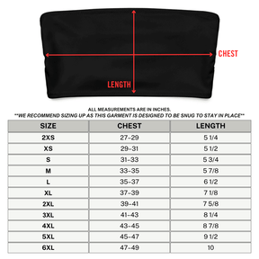 Electric Ink Bandeau Bikini Top (Ready to Ship) - Goth Cloth Co.final sale