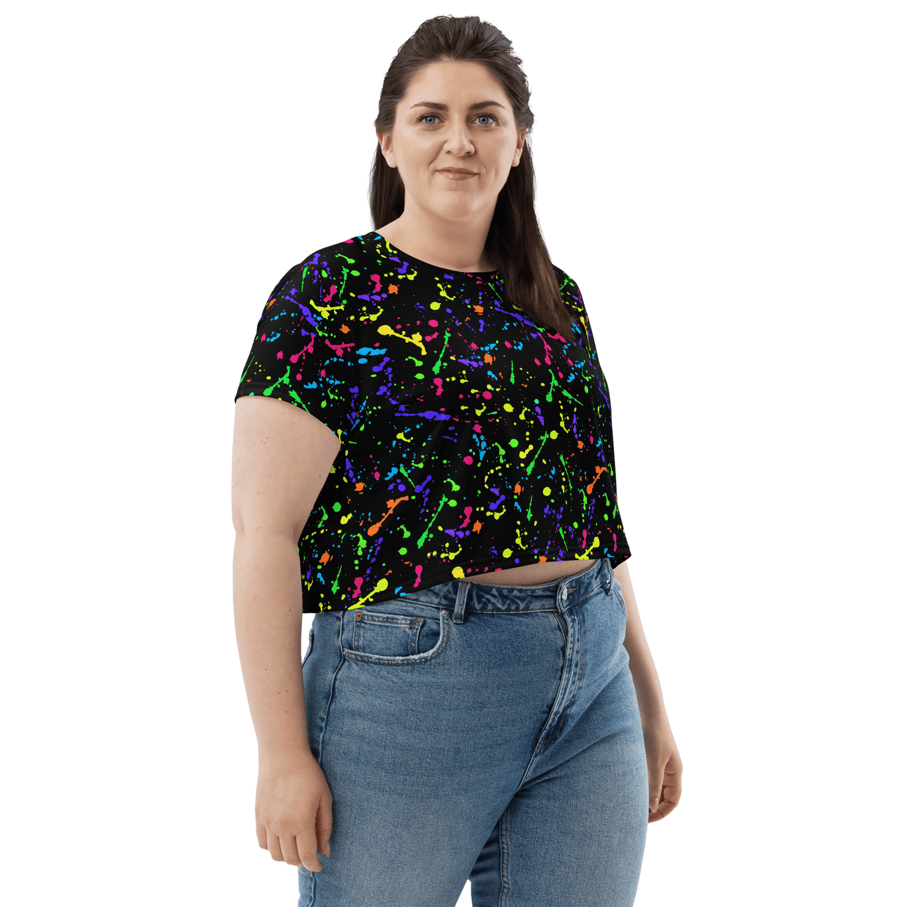 Electric Ink Crop Top - Goth Cloth Co.5729999_9340