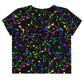 Electric Ink Crop Top - Goth Cloth Co.5729999_9340