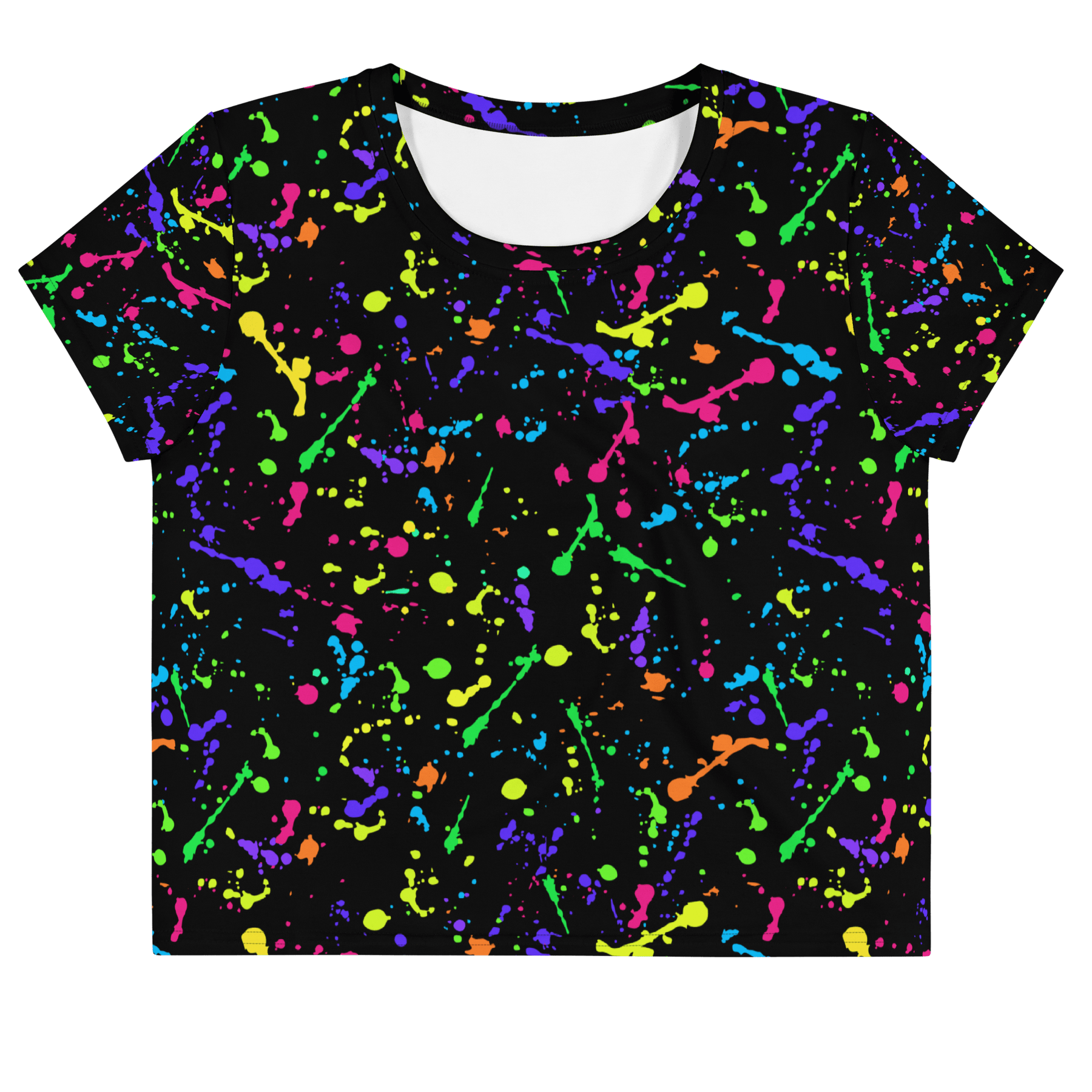 Electric Ink Crop Top - Goth Cloth Co.5729999_9340