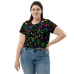 Electric Ink Crop Top - Goth Cloth Co.5729999_9340