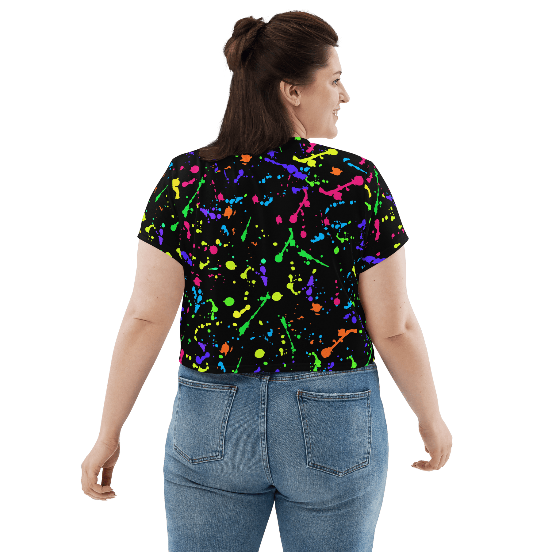 Electric Ink Crop Top - Goth Cloth Co.5729999_9340