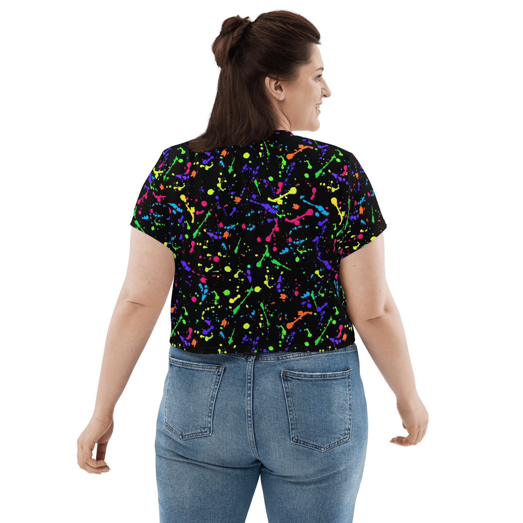 Electric Ink Crop Top - Goth Cloth Co.5729999_9340