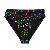 Electric Ink High - Waisted Sport Bikini Bottoms - Goth Cloth Co.3740412_12042