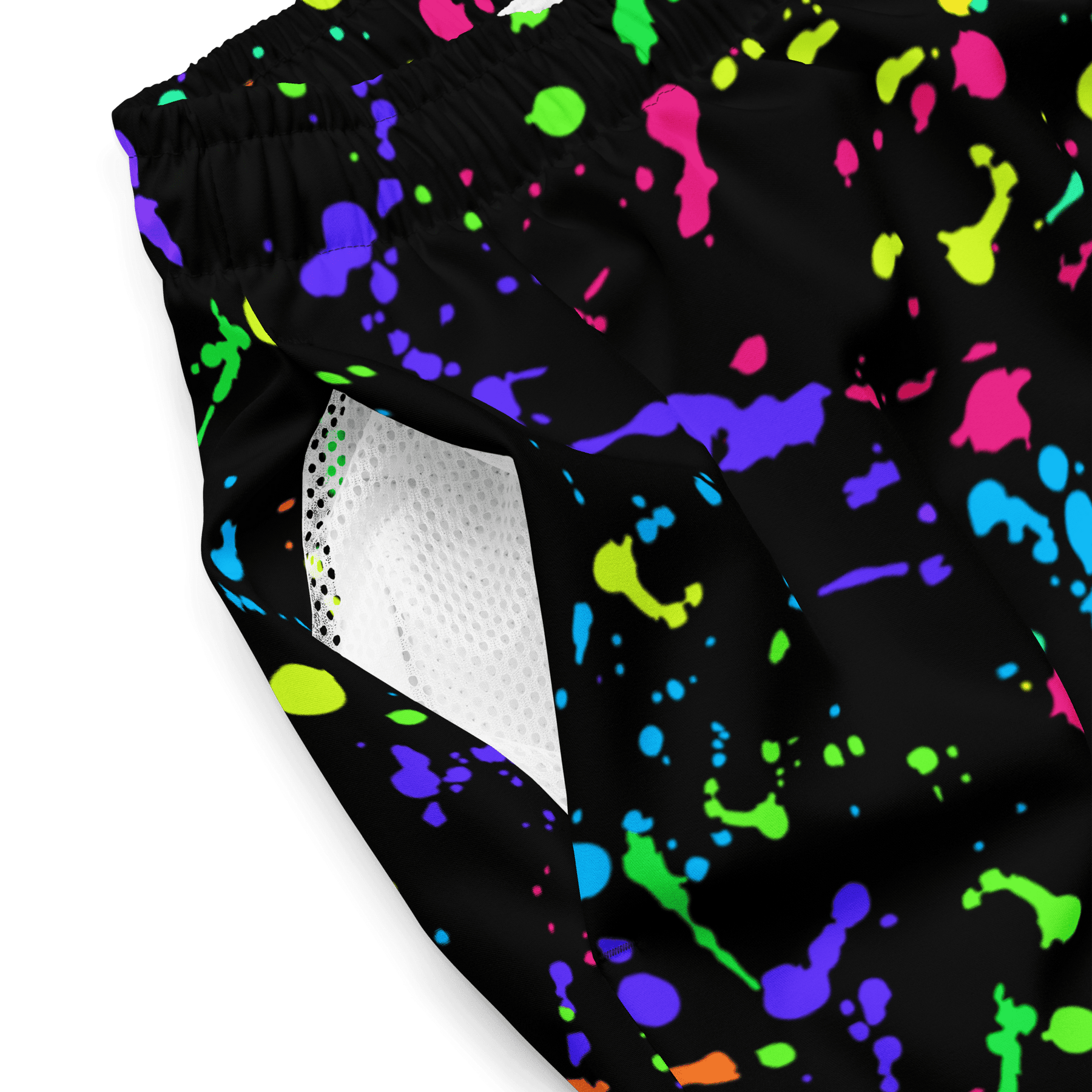 Electric Ink Men's Lined Swim Trunks - Goth Cloth Co.4574542_14636