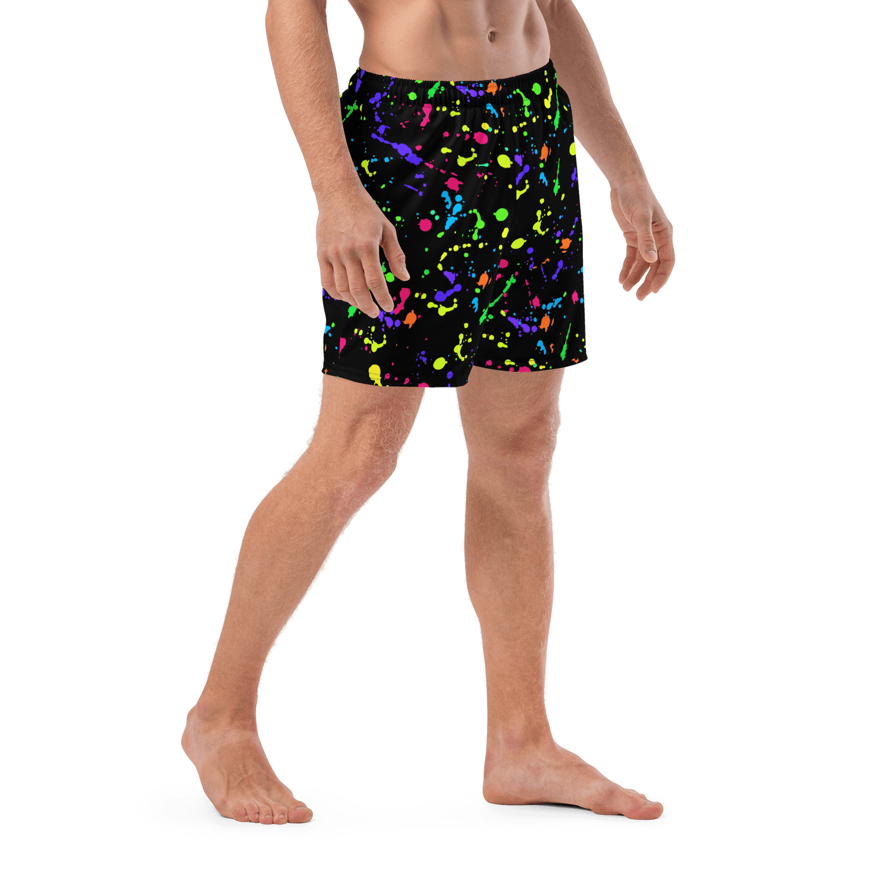 Electric Ink Men's Lined Swim Trunks - Goth Cloth Co.4574542_14636