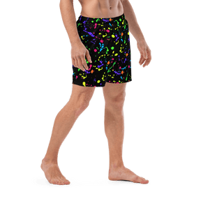 Electric Ink Men's Lined Swim Trunks - Goth Cloth Co.4574542_14636