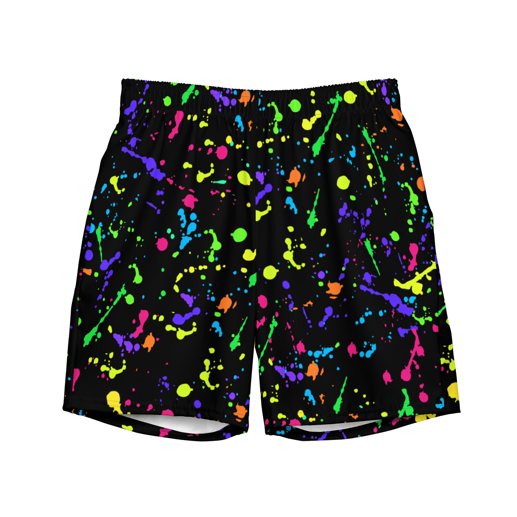 Electric Ink Men's Lined Swim Trunks - Goth Cloth Co.4574542_14636