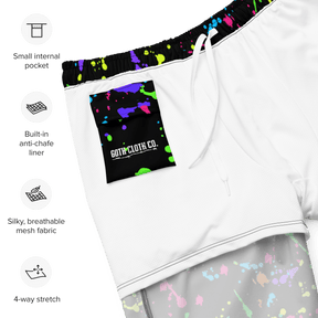 Electric Ink Men's Lined Swim Trunks - Goth Cloth Co.4574542_14636