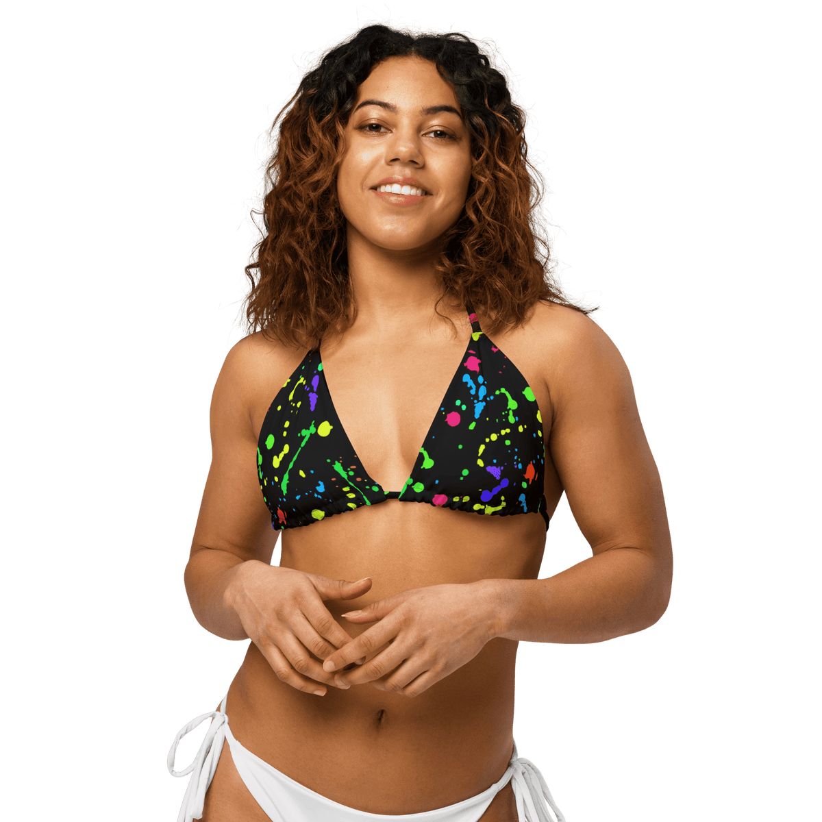 Electric Ink String Bikini Top - Goth Cloth Co.1793672_16564