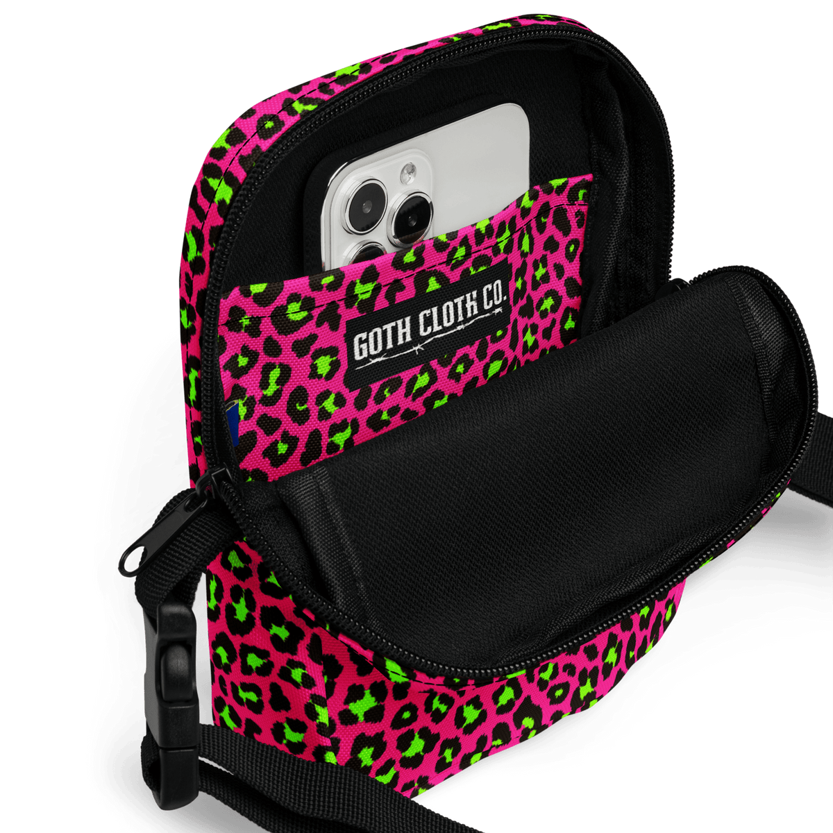 Electric Leopard Crossbody Bag - Goth Cloth Co.6370938_19256