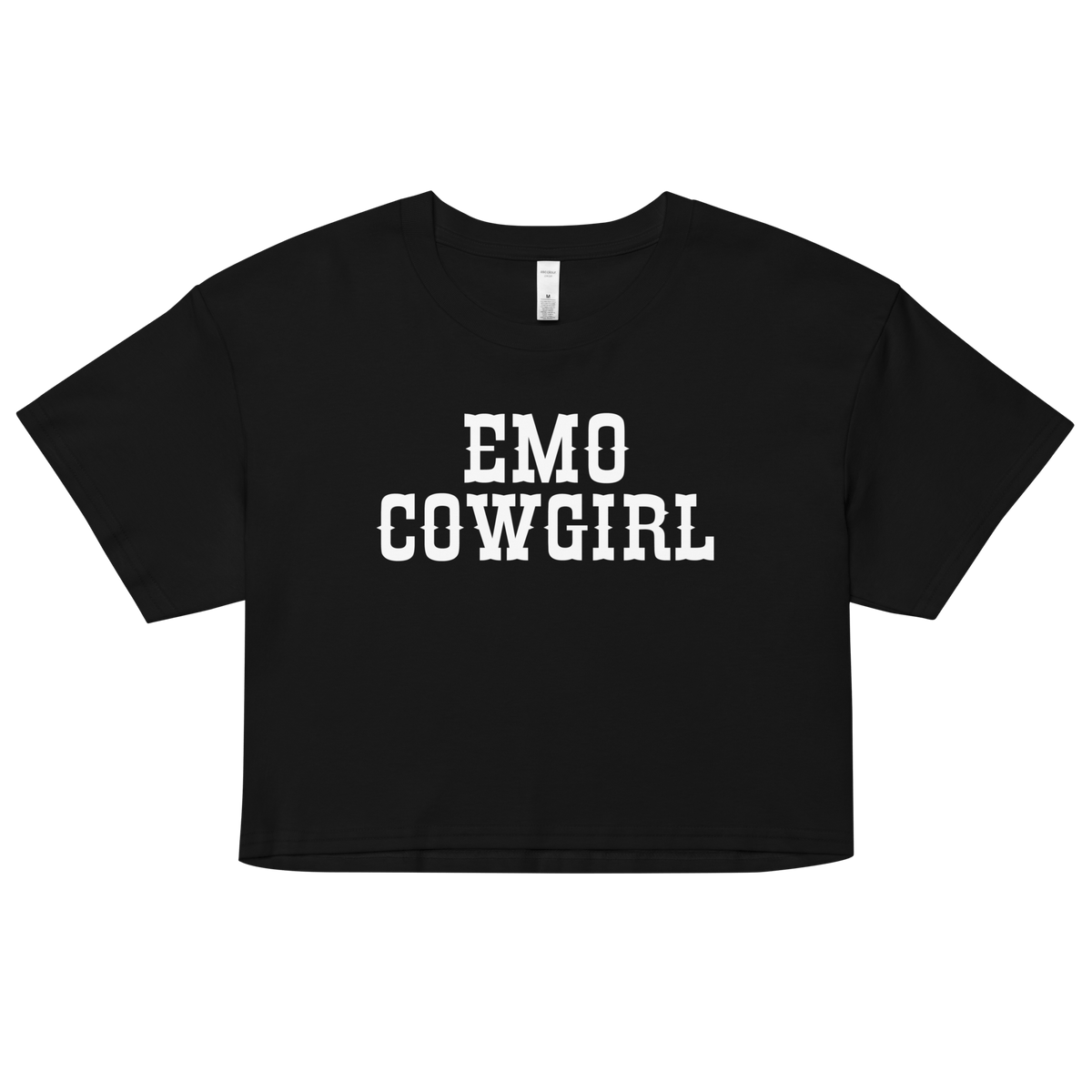 Emo Cowgirl Crop Top - Goth Cloth Co.2198297_16094