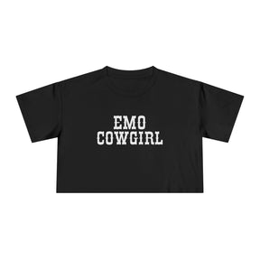 Emo Cowgirl Crop Top - Goth Cloth Co.T-Shirt23221681581616055491