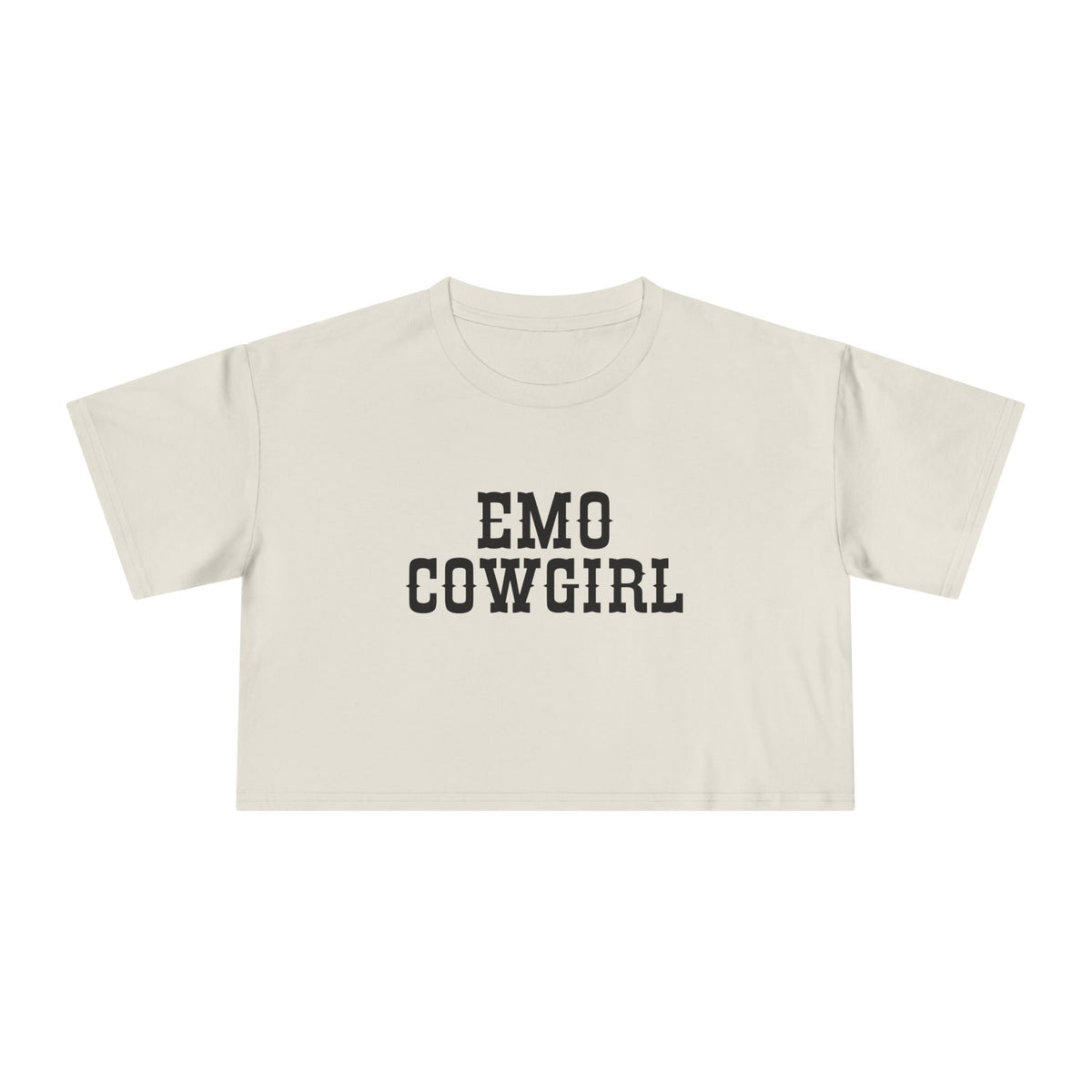 Emo Cowgirl Crop Top - Goth Cloth Co.T-Shirt31112082198873742343