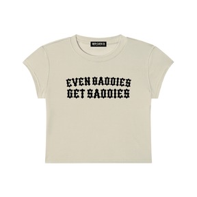 Even Baddies Get Saddies Baby Tee - Goth Cloth Co.260423PODAA1140001