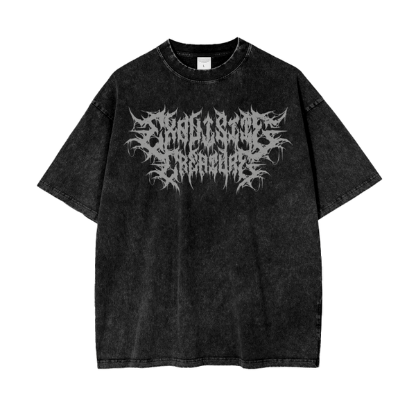 Grunge Comfy Tee | Exquisite Creature Black Metal Font | Unisex