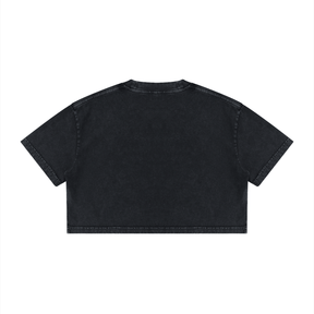 Exquisite Creature Mineral Wash Crop Top - Goth Cloth Co.260716PODAA1602011