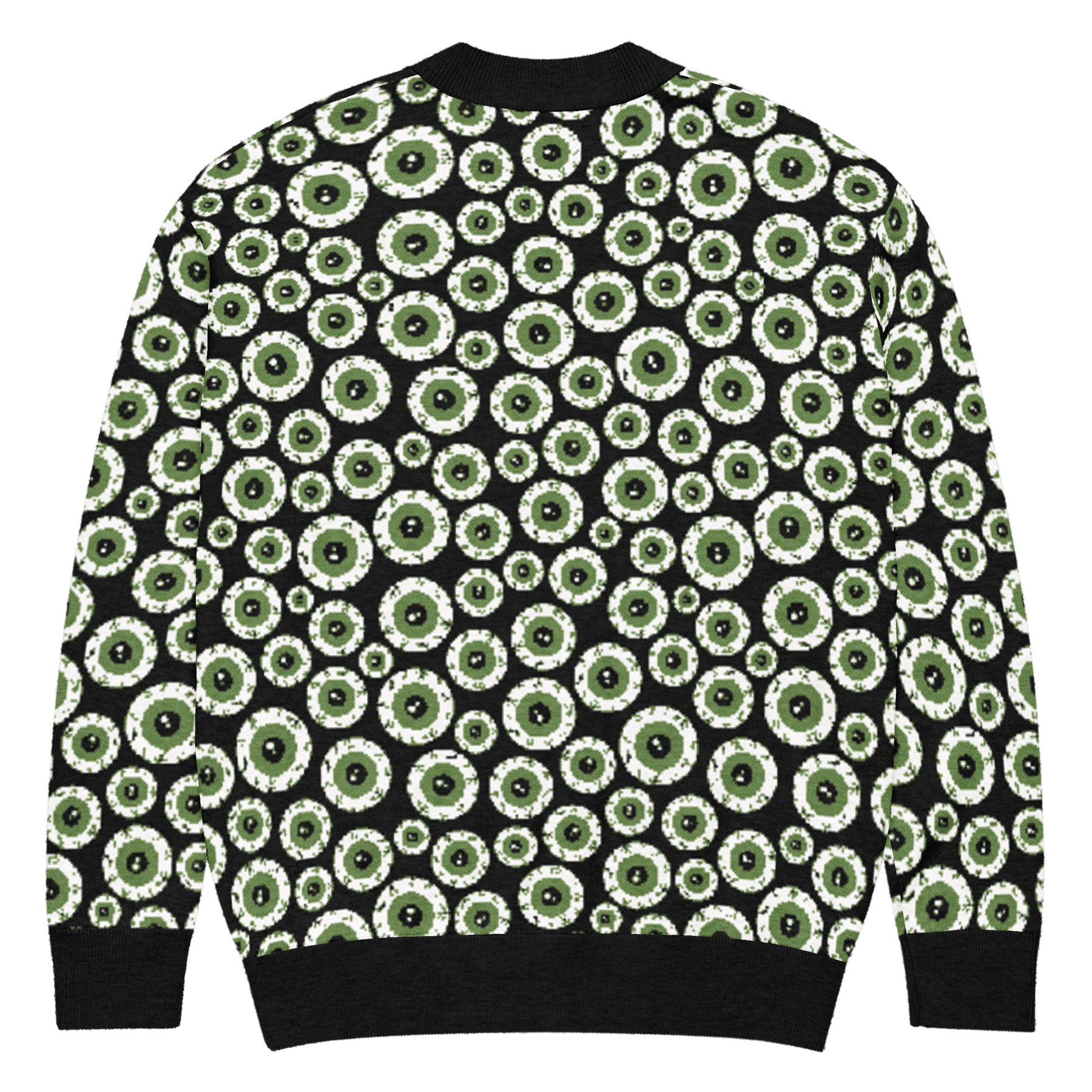 Eye See You Eyeball Knit Cardigan - Goth Cloth Co.7485084_21030
