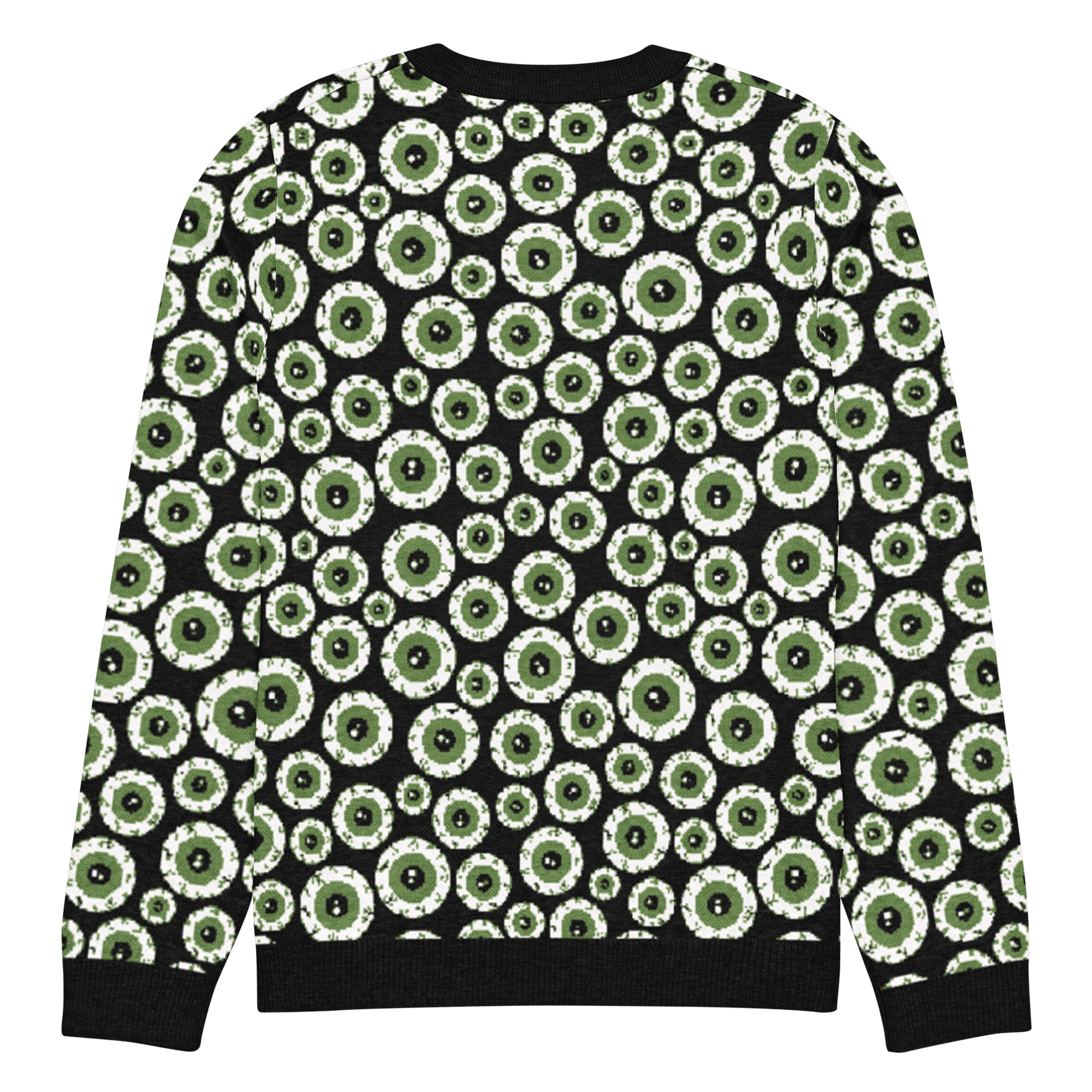Eye See You Eyeball Knit Crewneck Sweater - Goth Cloth Co.1163240_19635