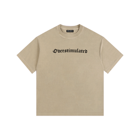 Overstimulated Vintage Washed Oversized T-Shirt