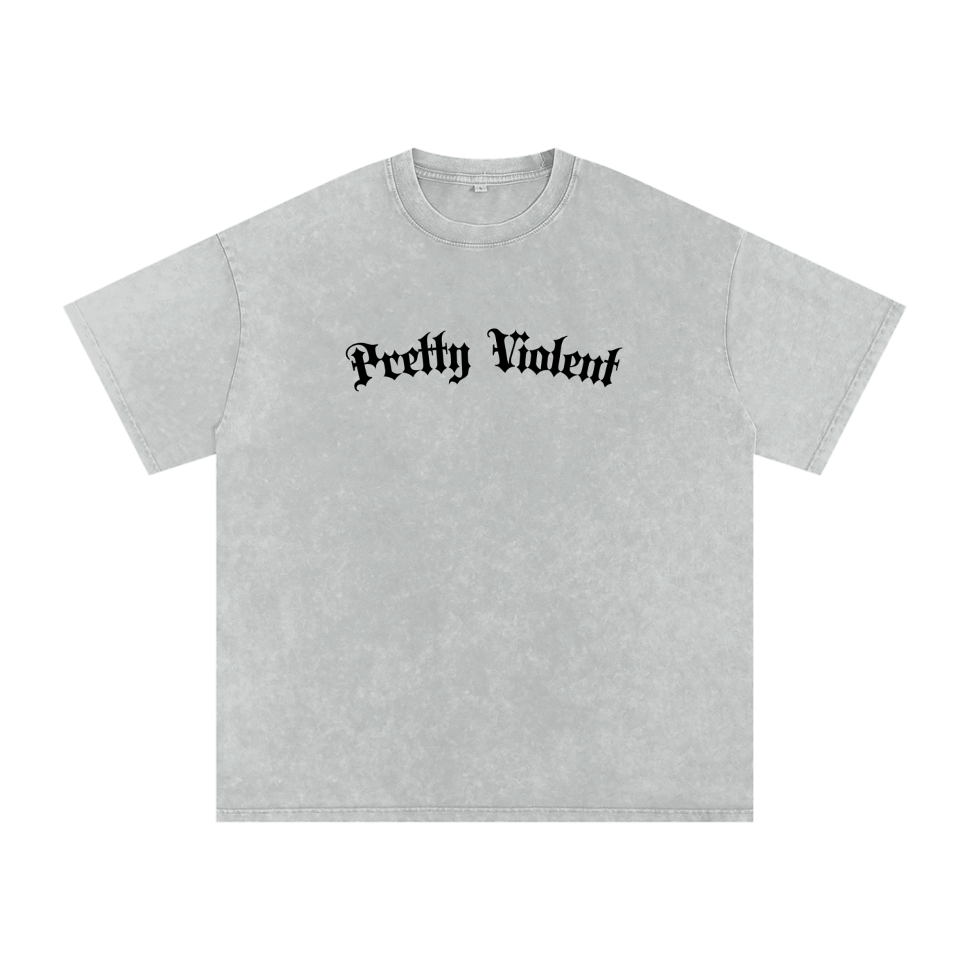 Pretty Violent Acid Wash Oversized Tee