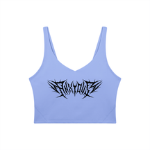 Anxious V-Neck Long Line Sports Bra