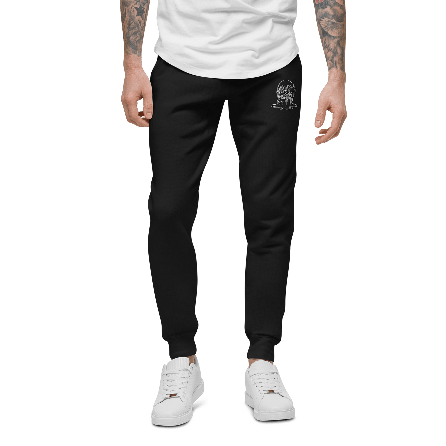 Face Melt Skull Sweatpants - Goth Cloth Co.8722548_11283