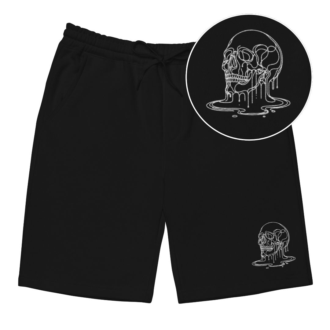 Face Melt Skull - Goth Cloth Co.SHORTS5698405_12444