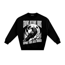 Crows Before Bros Fleeced Sweatshirt