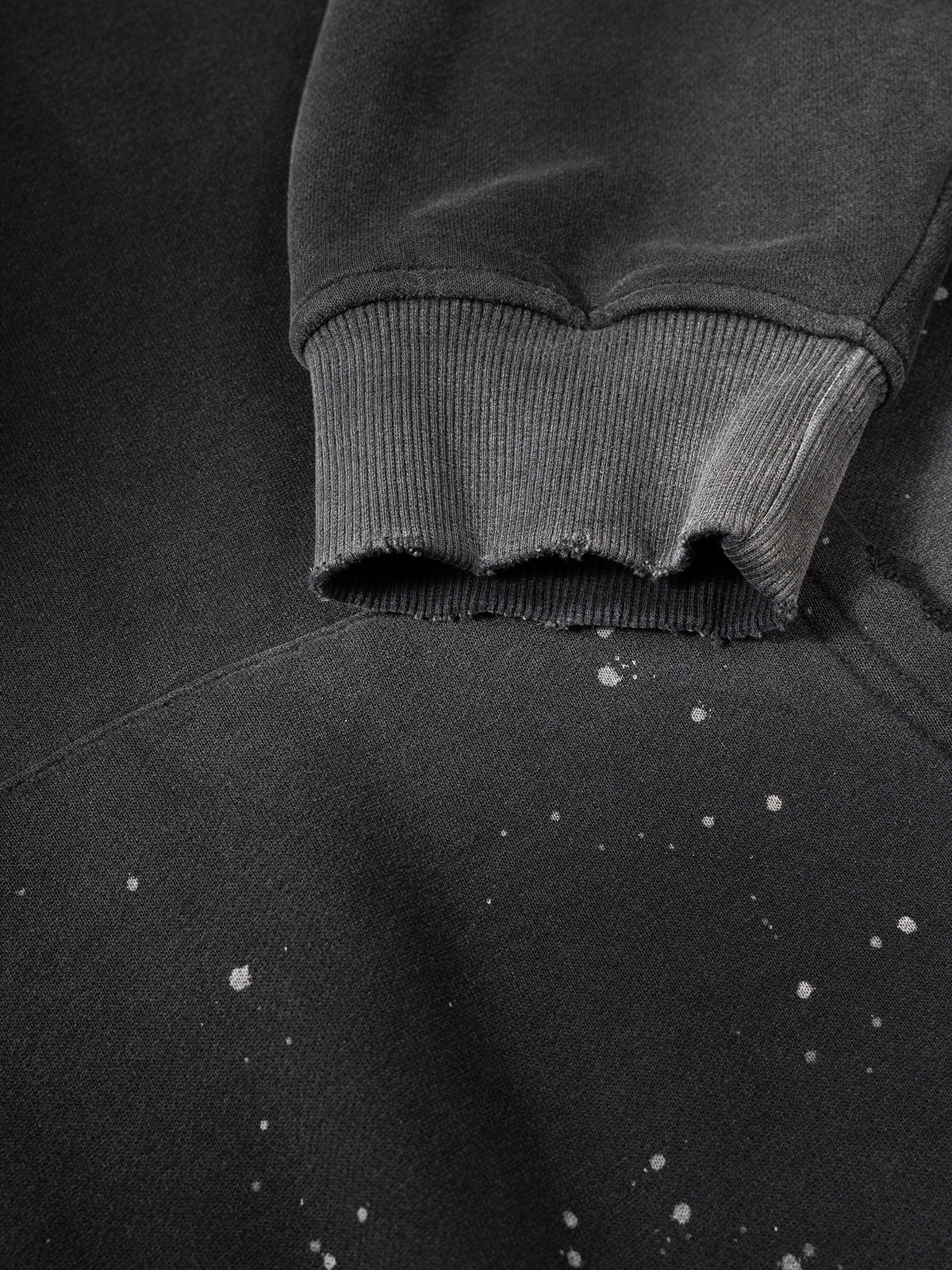 Feminine Rage Vintage Wash Frayed Metal Hoodie - Goth Cloth Co.241116PODRB0332#001