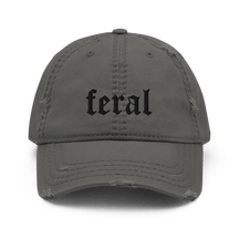 Feral Blackout Distressed Dad Hat - Goth Cloth Co.9318557_10992