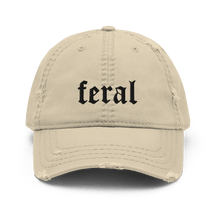 Feral Blackout Distressed Dad Hat - Goth Cloth Co.9318557_10993