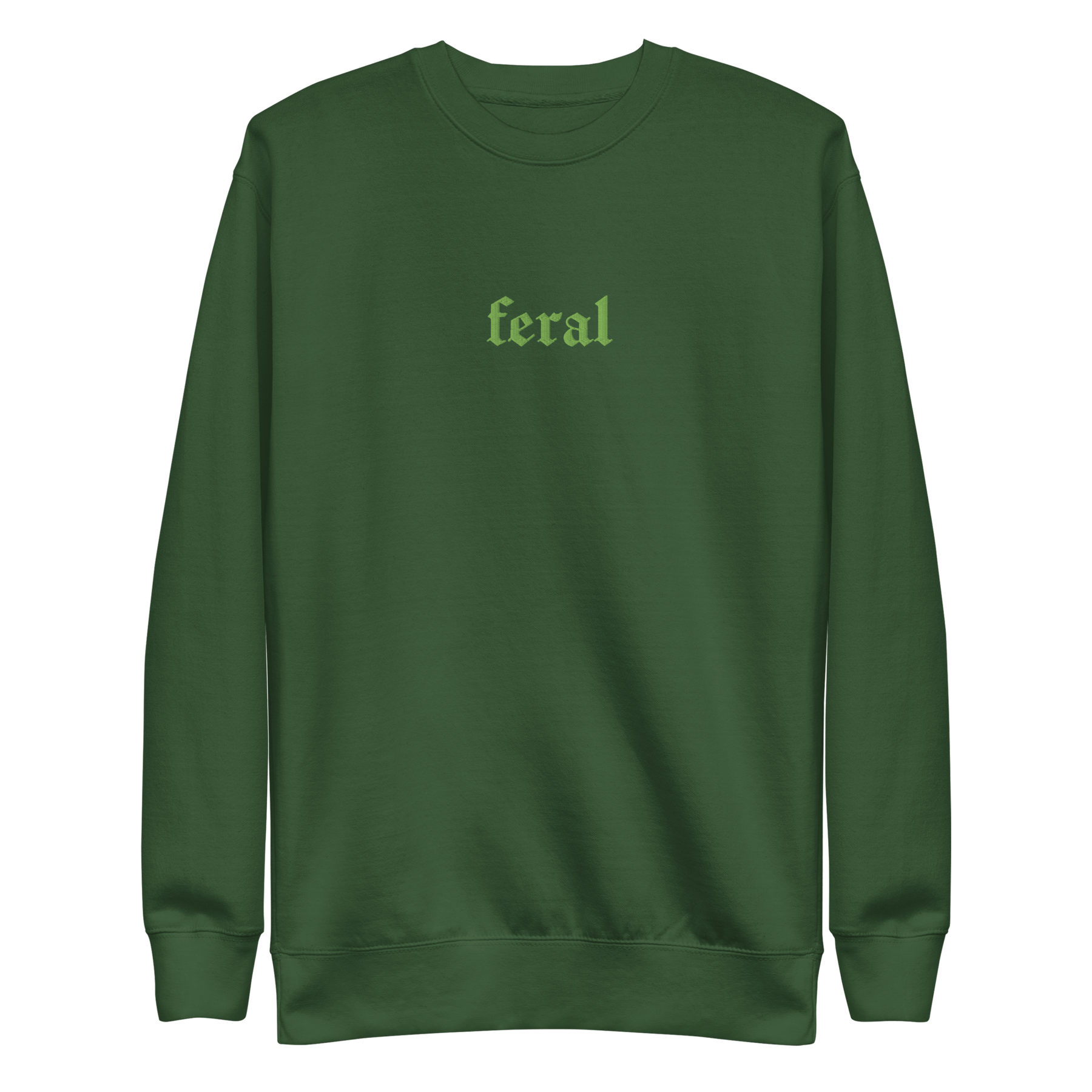 Feral Blackout Embroidered Sweatshirt - Goth Cloth Co.Sweatshirt1886989_16156