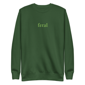 Feral Blackout Embroidered Sweatshirt - Goth Cloth Co.Sweatshirt1886989_16156
