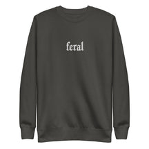 Feral Blackout Embroidered Sweatshirt - Goth Cloth Co.Sweatshirt2881915_20363