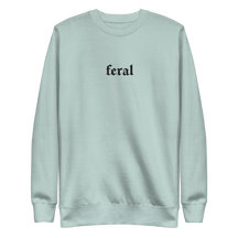 Feral Blackout Embroidered Sweatshirt - Goth Cloth Co.Sweatshirt4536070_13950