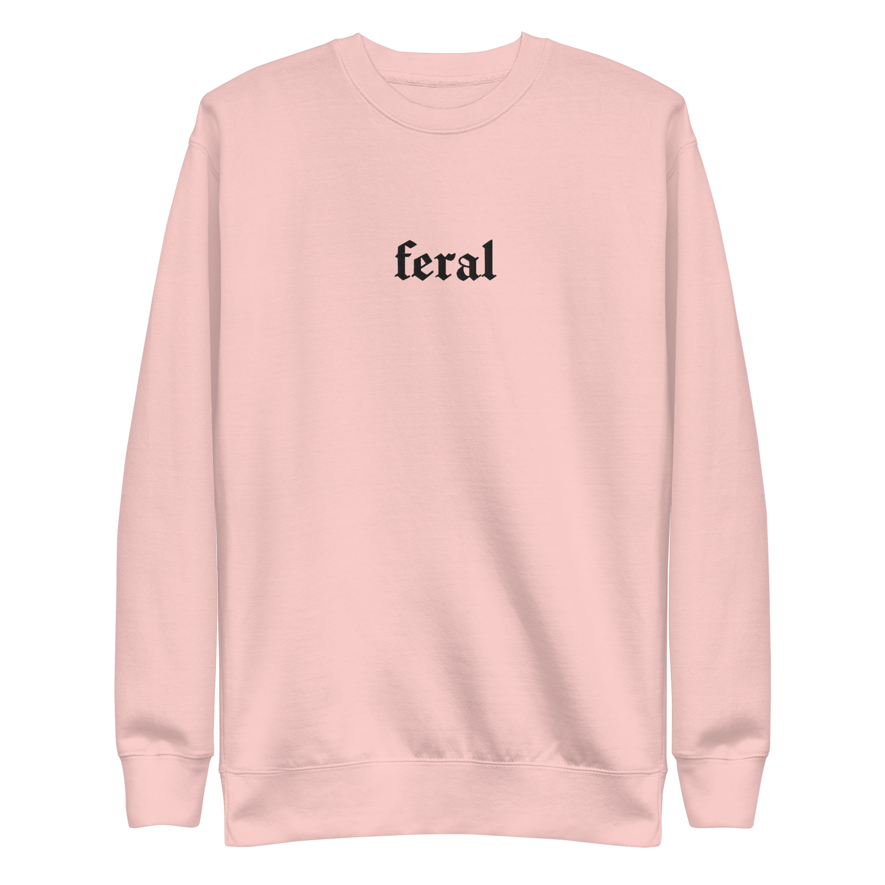 Feral Blackout Embroidered Sweatshirt - Goth Cloth Co.Sweatshirt4536070_25544
