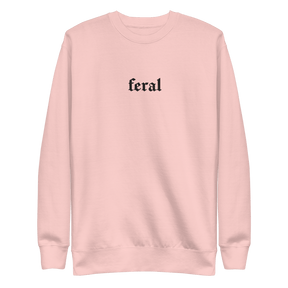 Feral Blackout Embroidered Sweatshirt - Goth Cloth Co.Sweatshirt4536070_25544