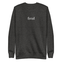 Feral Blackout Embroidered Sweatshirt - Goth Cloth Co.Sweatshirt8911661_11259