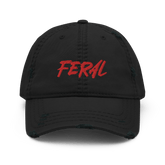 Feral Distressed Dad Hat - Goth Cloth Co.6904976_10990