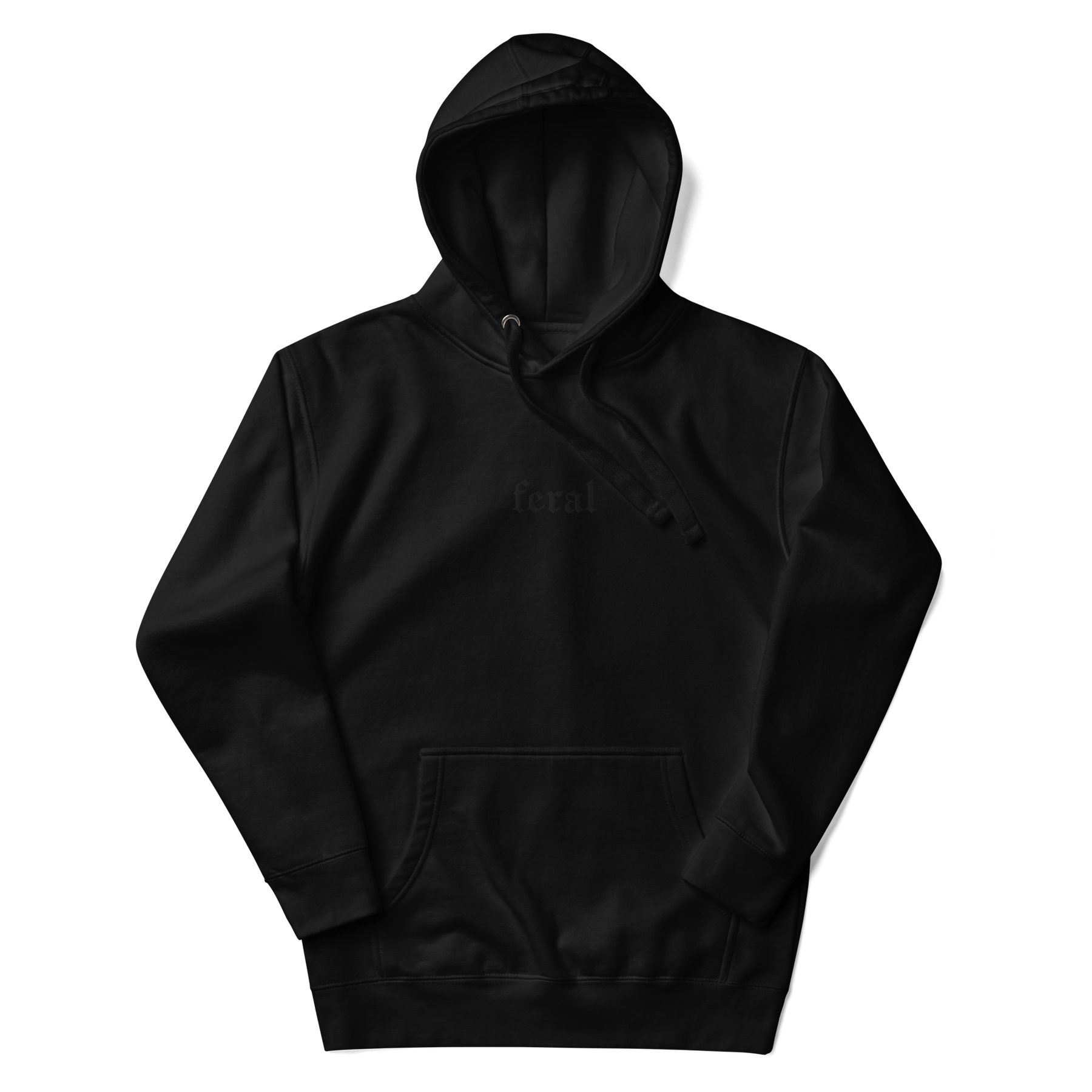 Feral Embroidered Hoodie - Goth Cloth Co.6213965_10779