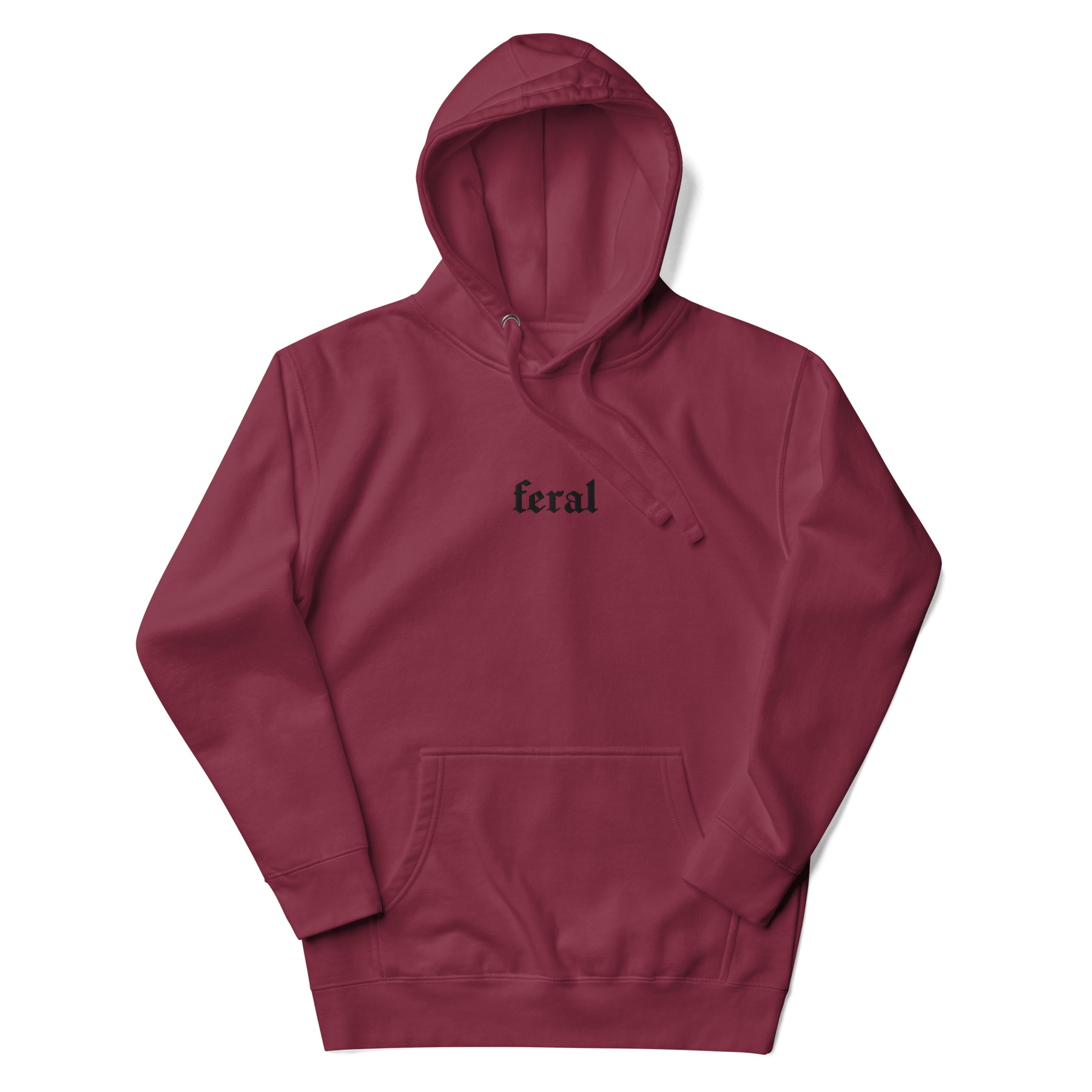 Feral Embroidered Hoodie - Goth Cloth Co.6213965_11486