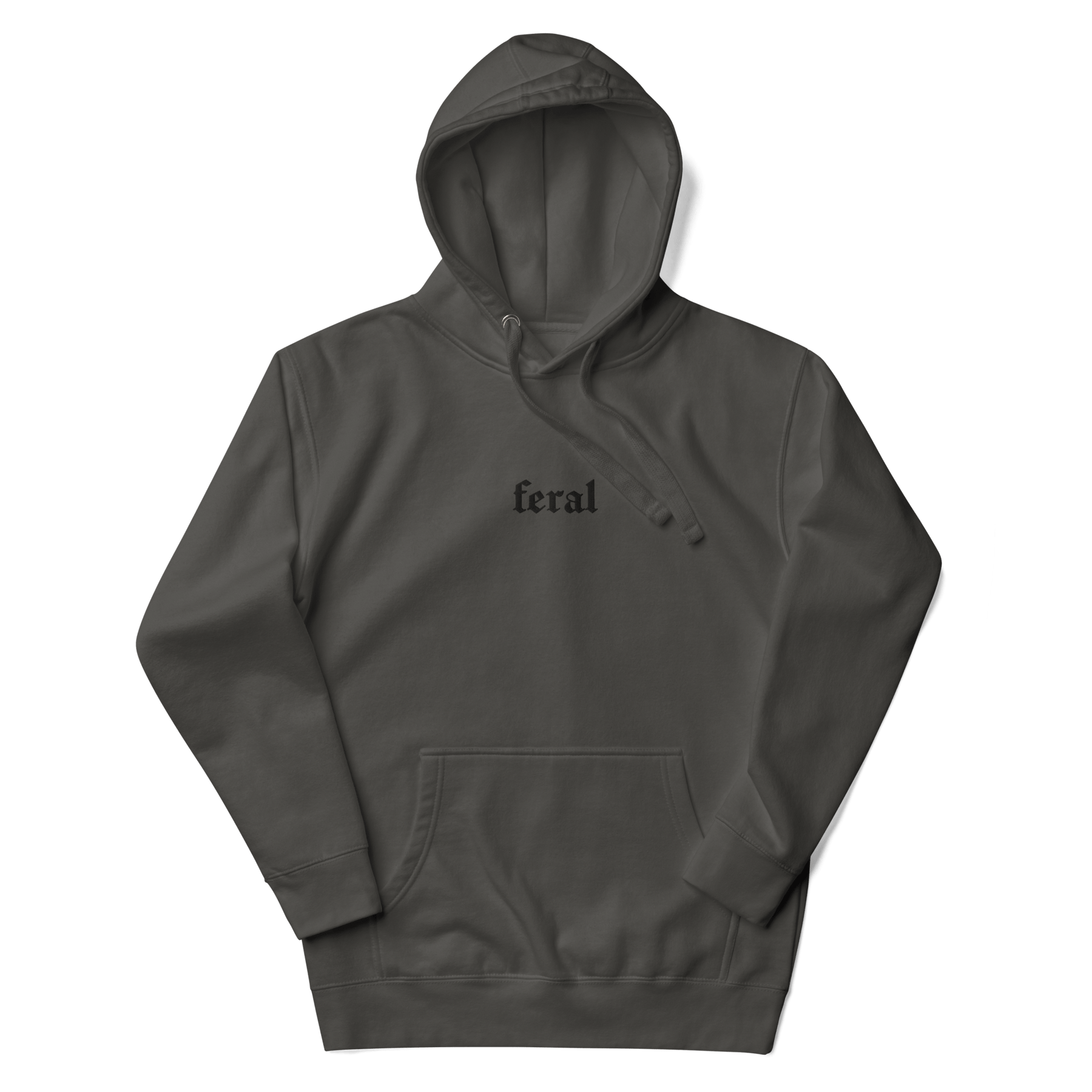 Feral Embroidered Hoodie - Goth Cloth Co.6213965_20272