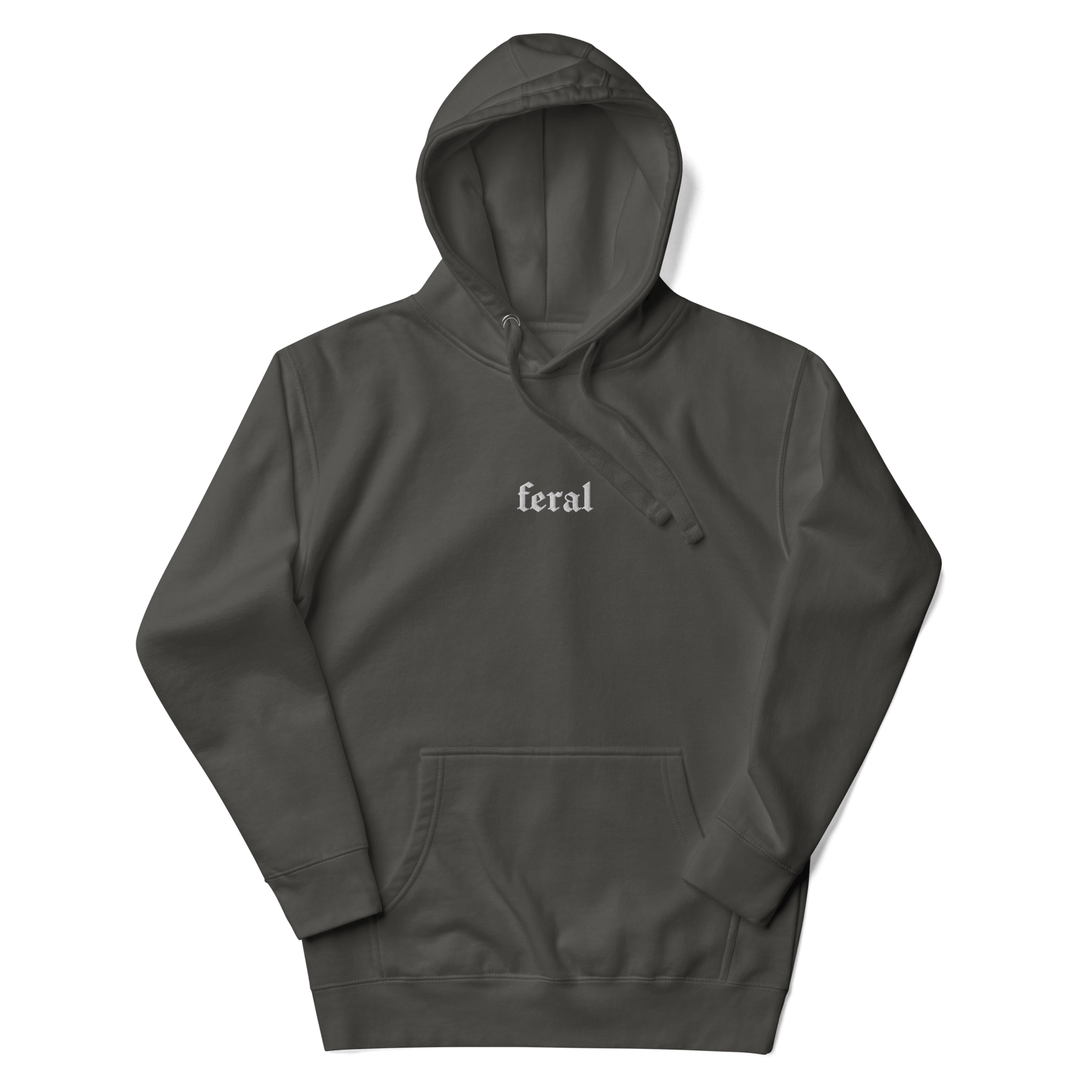 Feral Embroidered Hoodie - Goth Cloth Co.7702309_20272