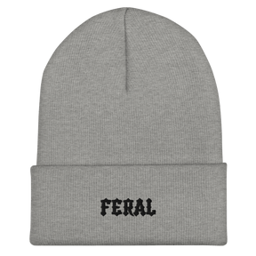 Feral Gothic Knit Beanie - Goth Cloth Co.8855120_8937