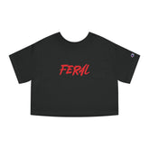 FERAL Heavyweight Cropped T-Shirt - Goth Cloth Co.T-Shirt24467933056404955181