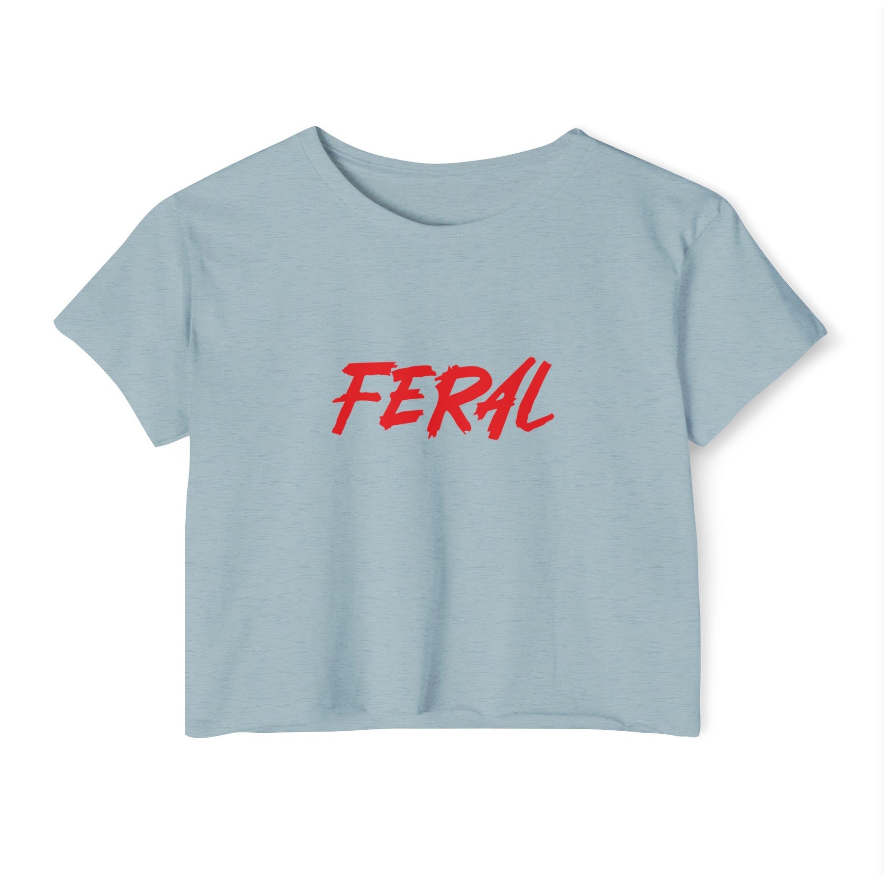 FERAL Women's Lightweight Crop Top - Goth Cloth Co.T - Shirt18821309353732438647